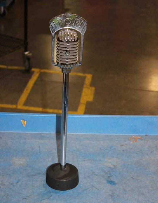 IMODEL 1st Runner Up Swimsuit iPOP Los Angeles 2012 Trophy Microphone Award