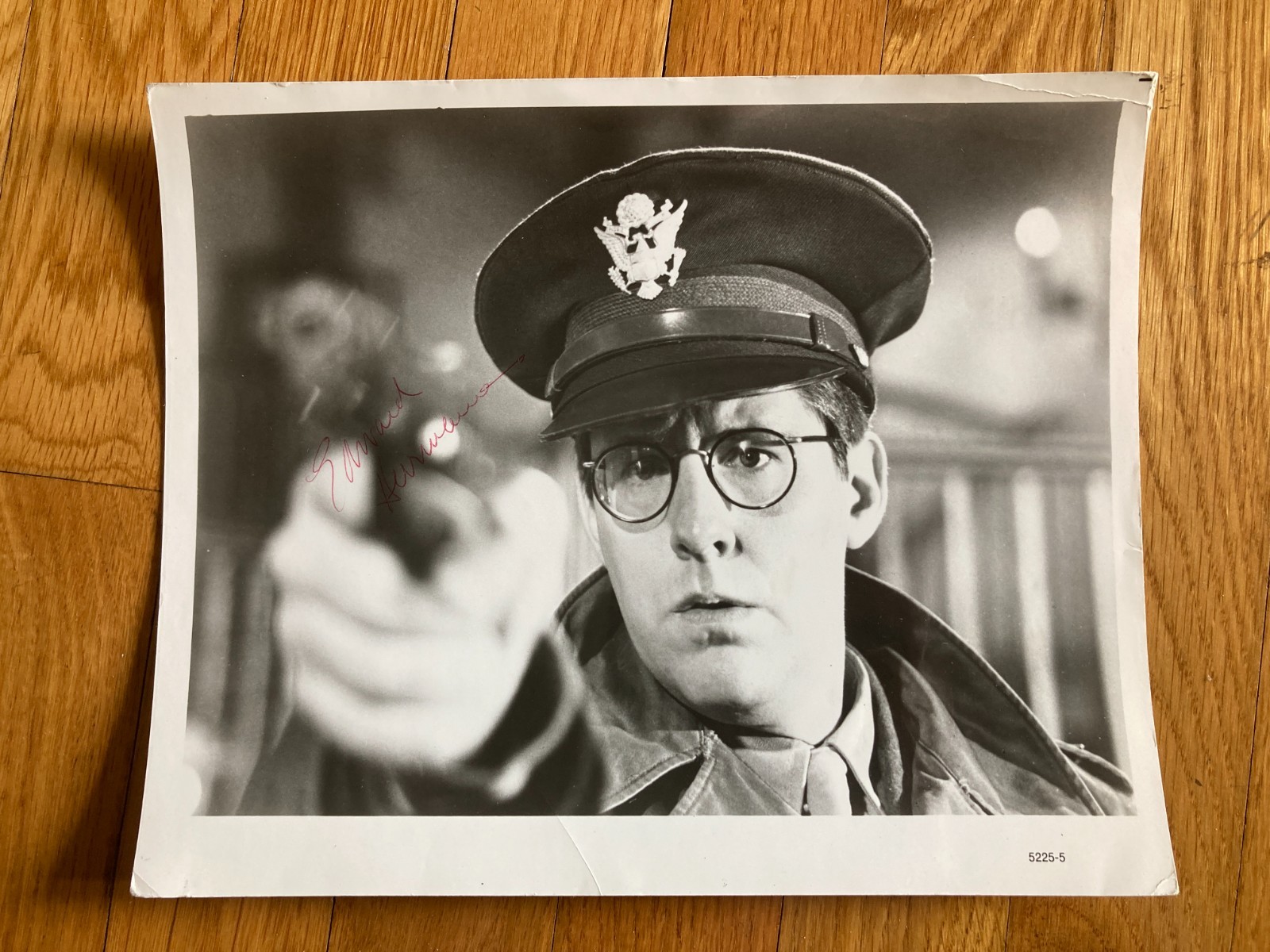 Edward Herrmann Signed Autographed Vintage 8×10 Photo Brass Target JG COA
