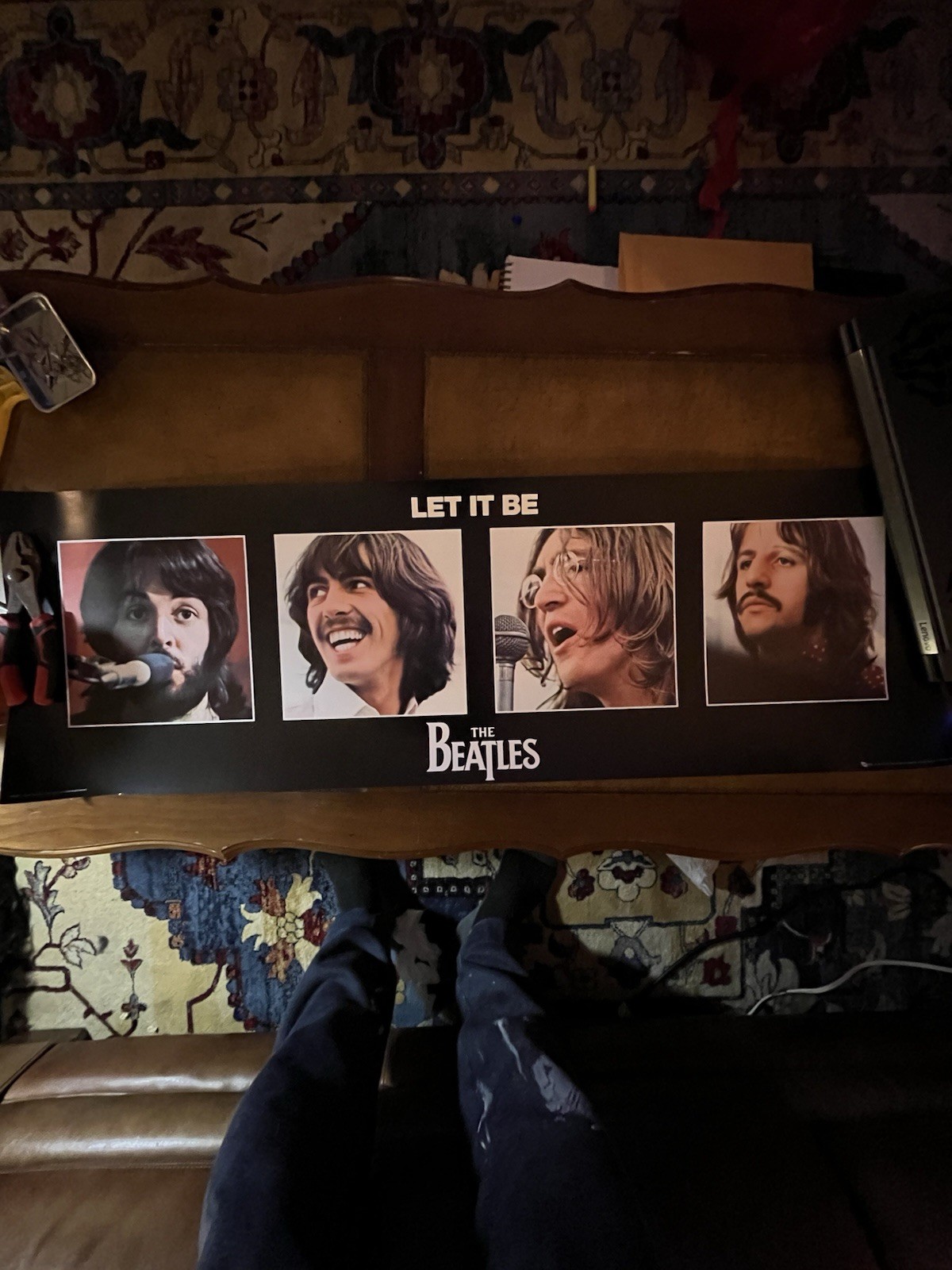 The Beatles Let It Be Poster PN0067 2006 Apple Corps Ltd GB Eye Printed in UK