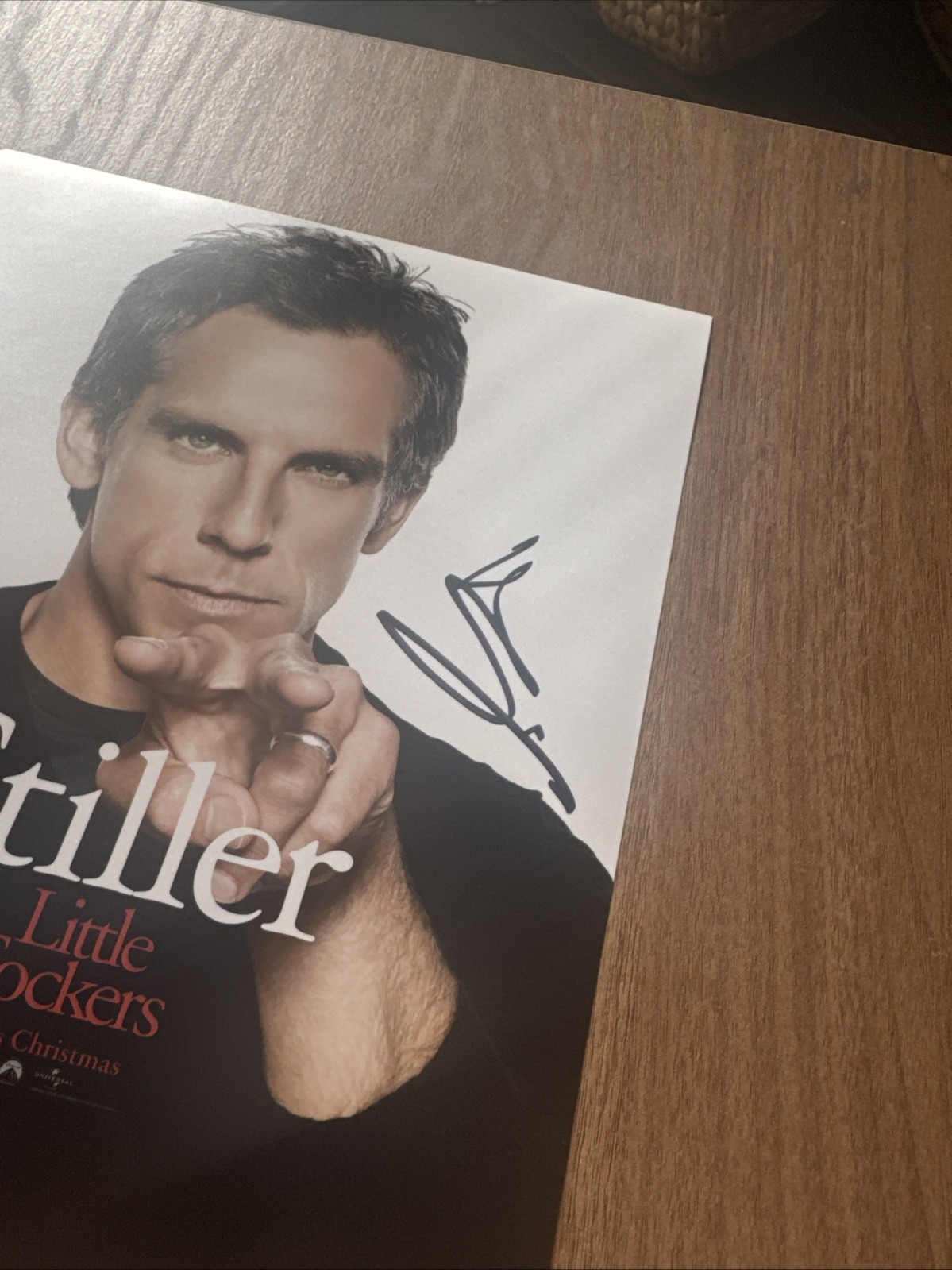 BEN STILLER SIGNED “LITTLE FOCKERS ” 8X10 PHOTO PROOF AUTOGRAPHED W/COA RARE!