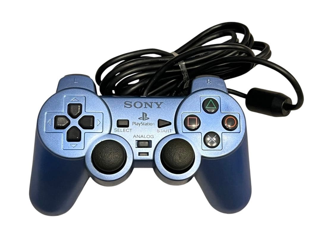 Sony PS2 Aqua Blue Console Boxed Tested Working Rare Japan PlayStation2