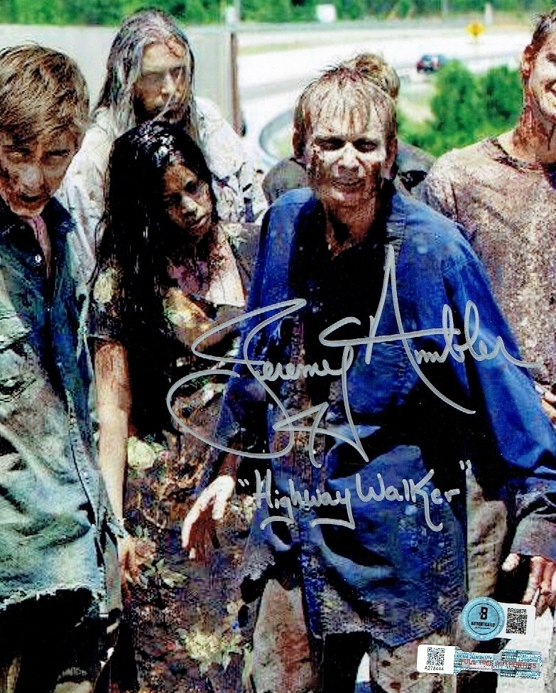 Jeremy Ambler Autographed Signed INSCR 8×10 Photo The Walking Dead+Beckett