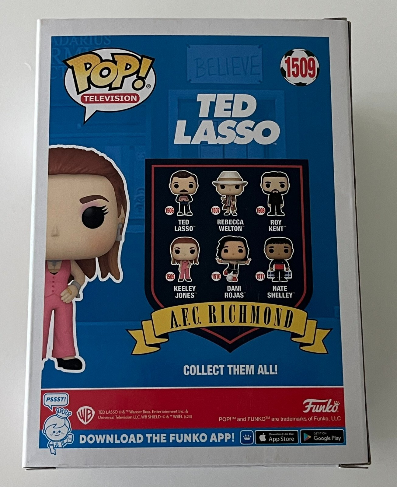 JUNO TEMPLE SIGNED TED LASSO KEELEY JONES FUNKO w/EXACT VIDEO PROOF BECKETT COA