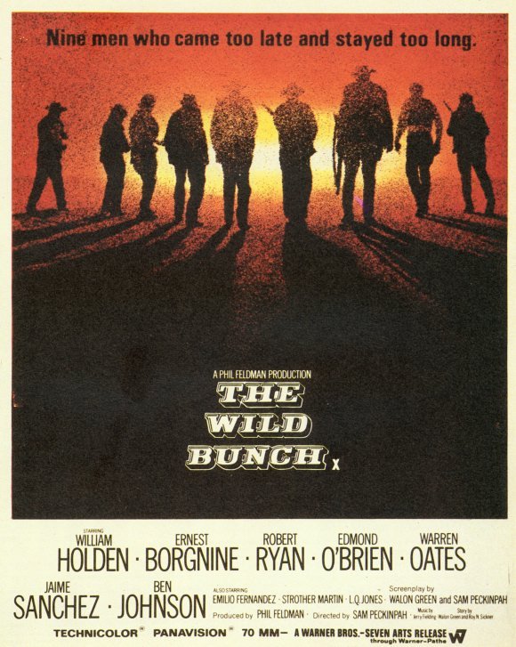 THE WILD BUNCH Movie POSTER 11×17 C William Holden Ernest Borgnine Robert Ryan