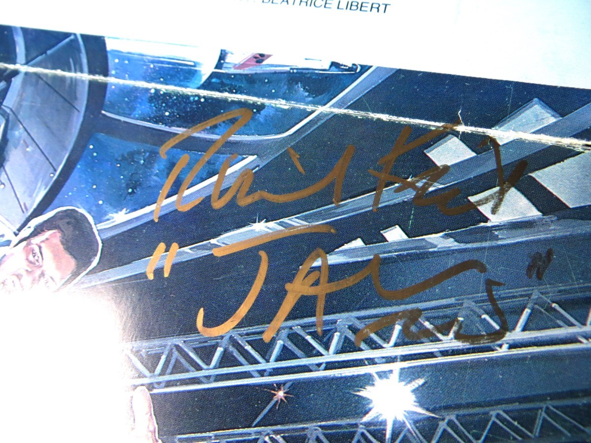 Moonraker Multi Signed Autographed Program Roger Moore Kiel Chiles BAS LOA