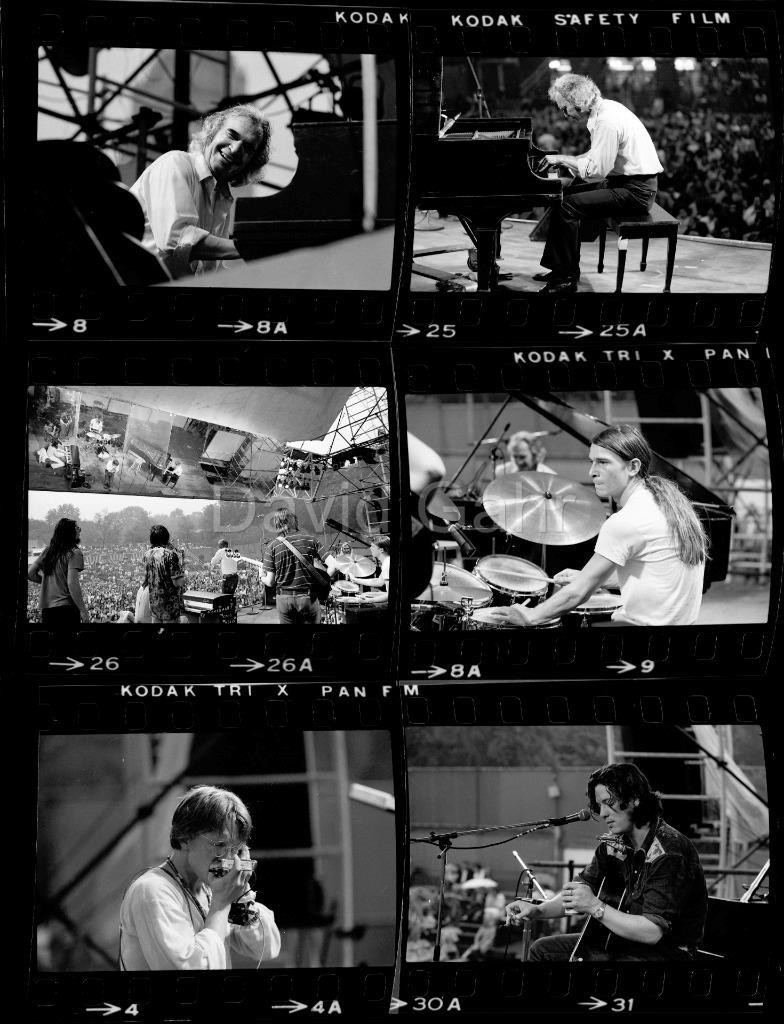 ’74 Dave Brubeck “Two Generations” Central Park NYC Old Jazz 6 Negative Lot B279