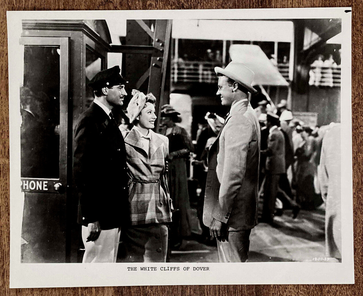 WHITE CLIFFS OF DOVER Original Movie Press Photo IRENE DUNNE WW2 Drama Romance