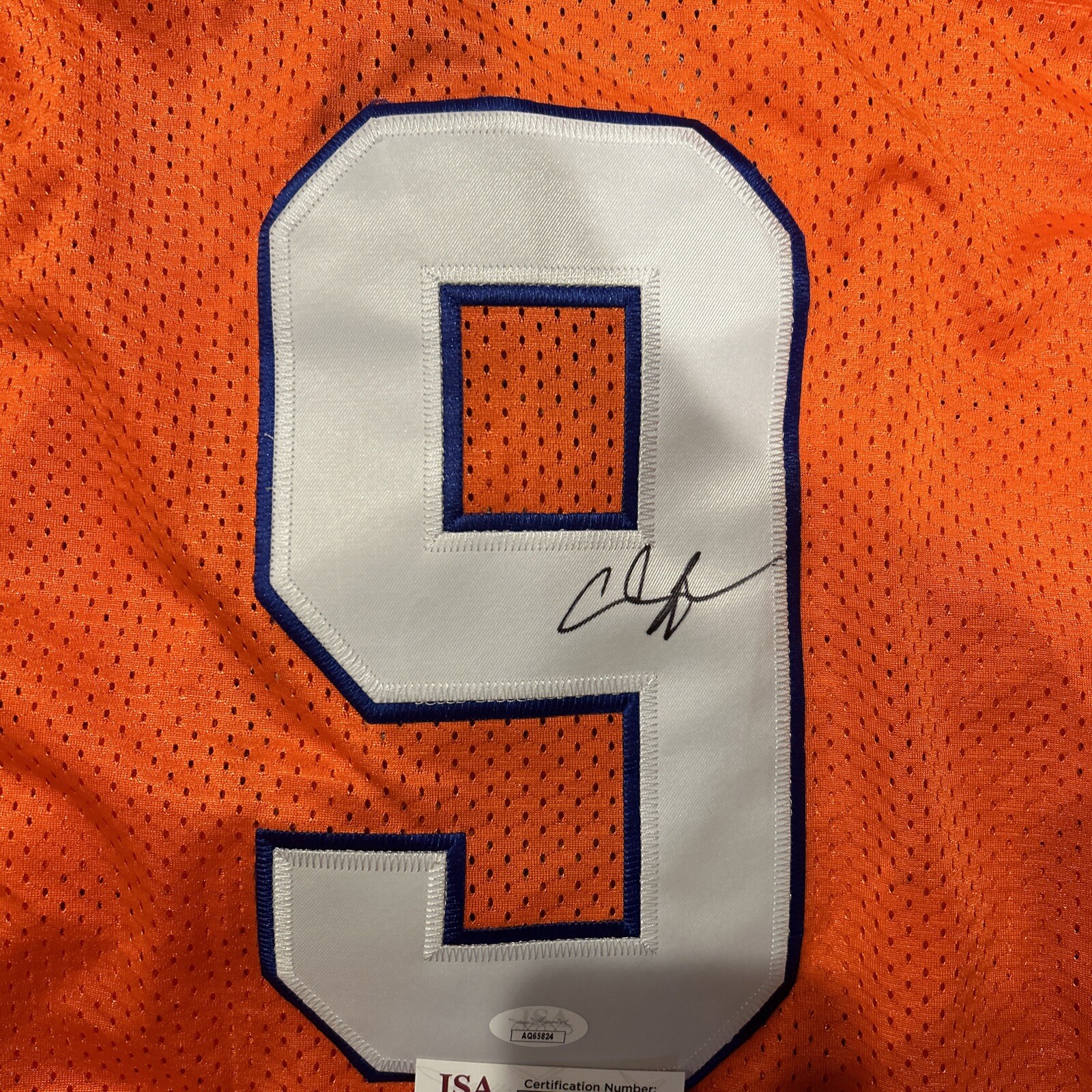 ADAM SANDLER SIGNED AUTOGRAPH JERSEY JSA COA THE WATERBOY BOUCHER #9
