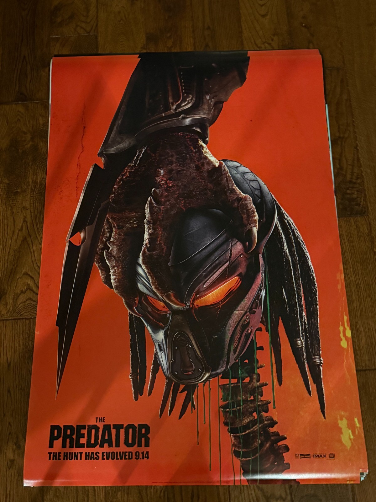 The Predator – original DS movie poster 27×40 D/S – 2018 Advance