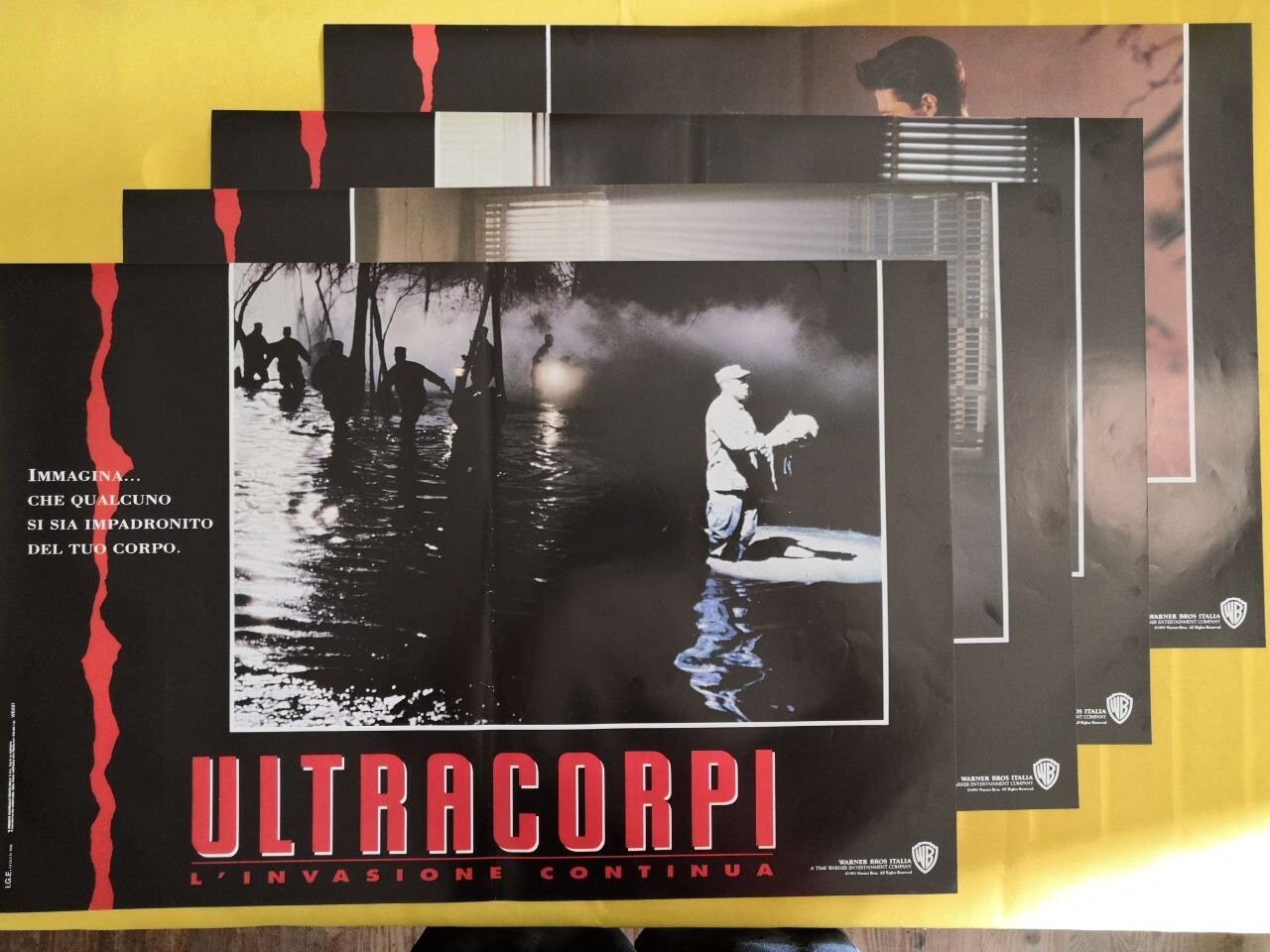 1993 BODY SNATCHERS Abel Ferrara Lot 4 Fotobusta Erotic Movie Poster F16-9