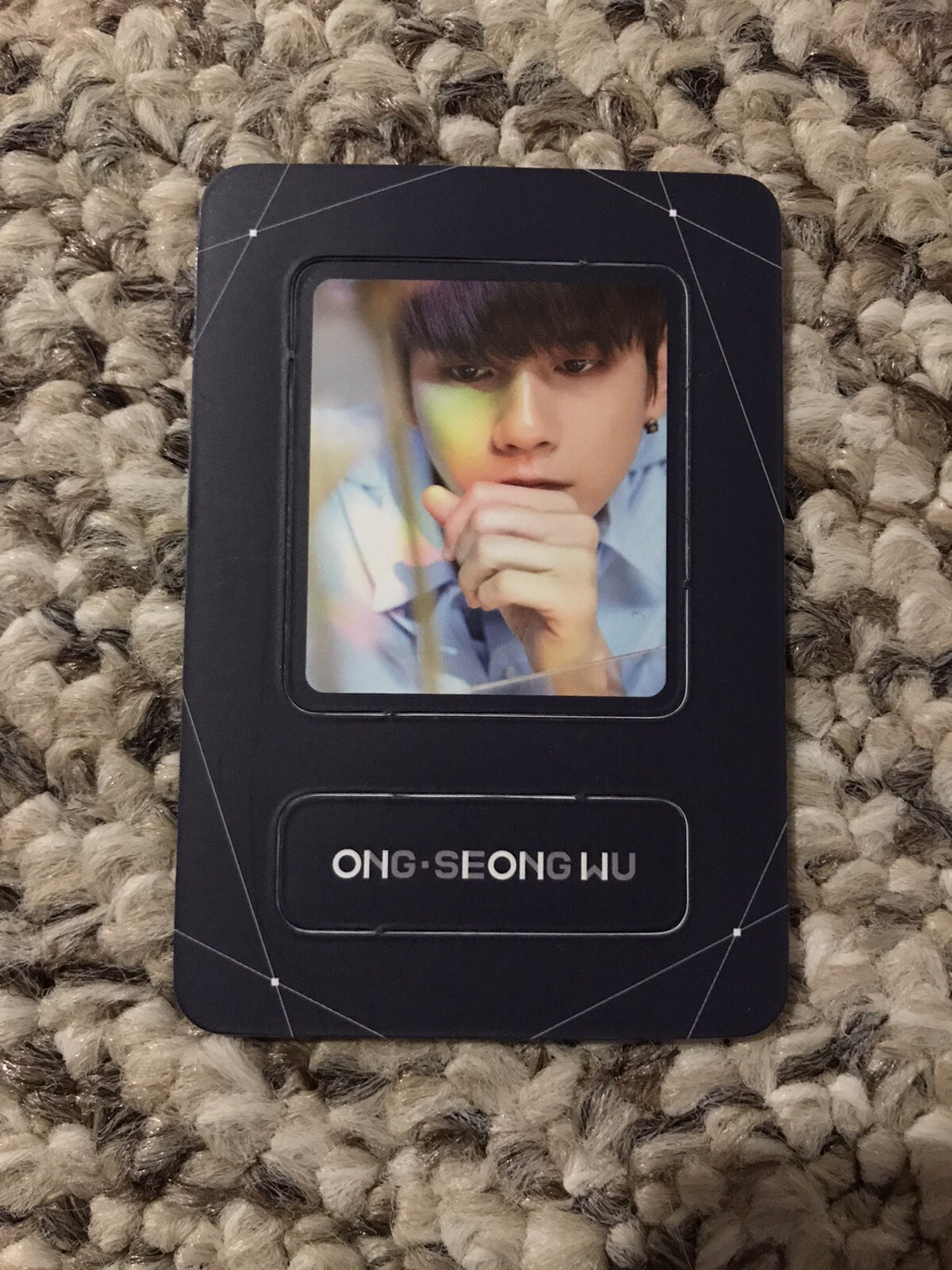 Wanna One Album Photocard The Heal Version Undivided Magnet Seongwoo Seongwu Ong