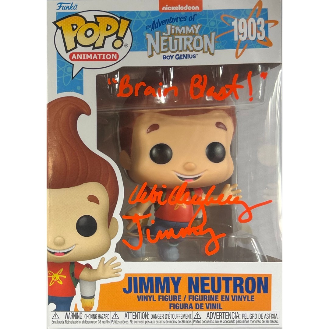 Debi Derryberry autographed signed inscribed Funko Pop #1903 Jimmy Neutron JSA