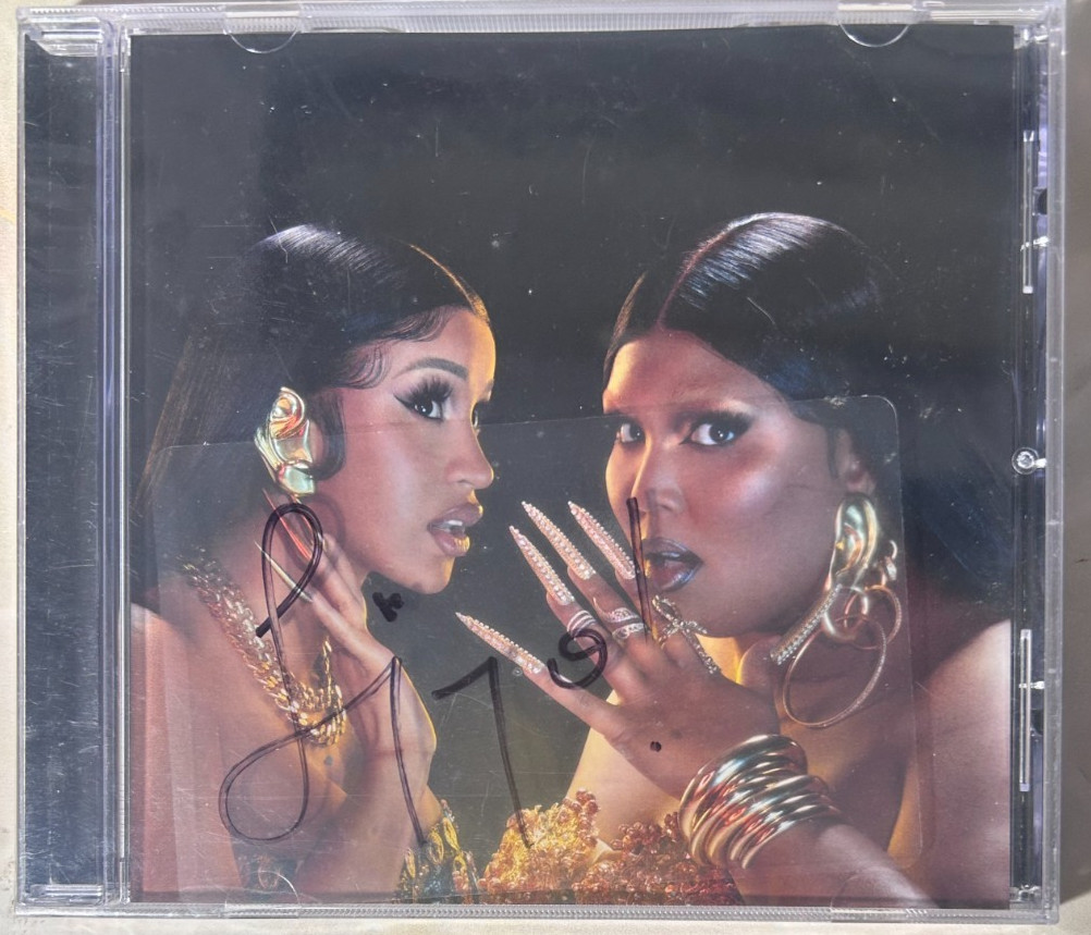 Lizzo feat. Cardi B – Rumors Hand Signed Autographed CD Single Factory Sealed