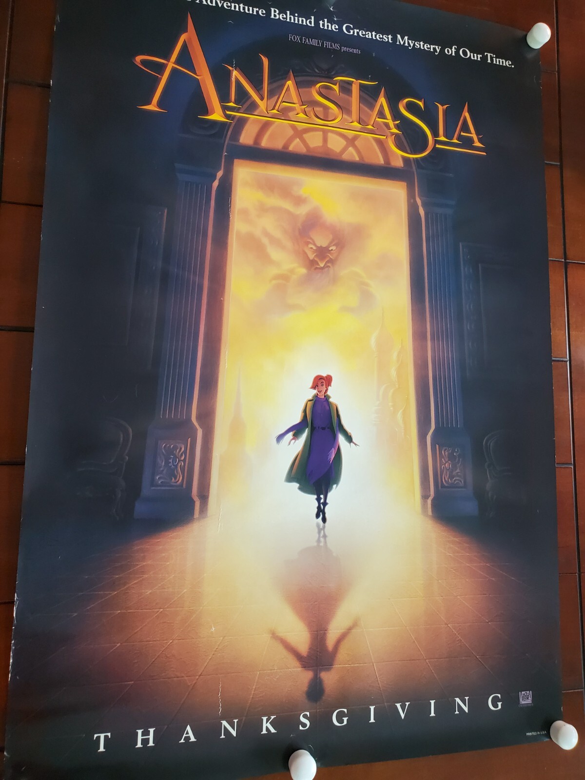 ANASTASIA MOVIE POSTER Original DS 27×40 Version A 1997
