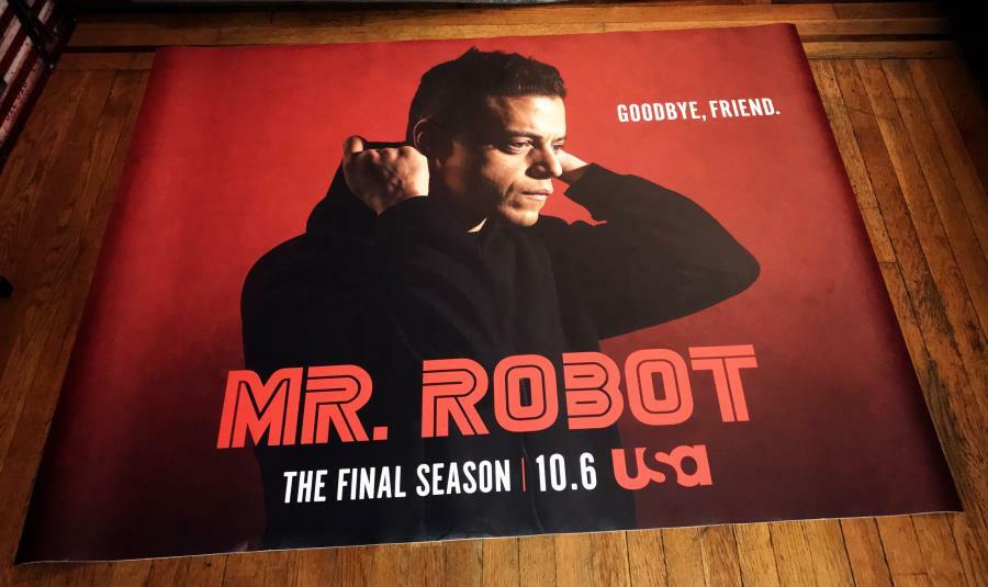 MR ROBOT USA NETWORK TV 5FT SUBWAY POSTER set of 2 Rami Malek Elliot SEA 3&4