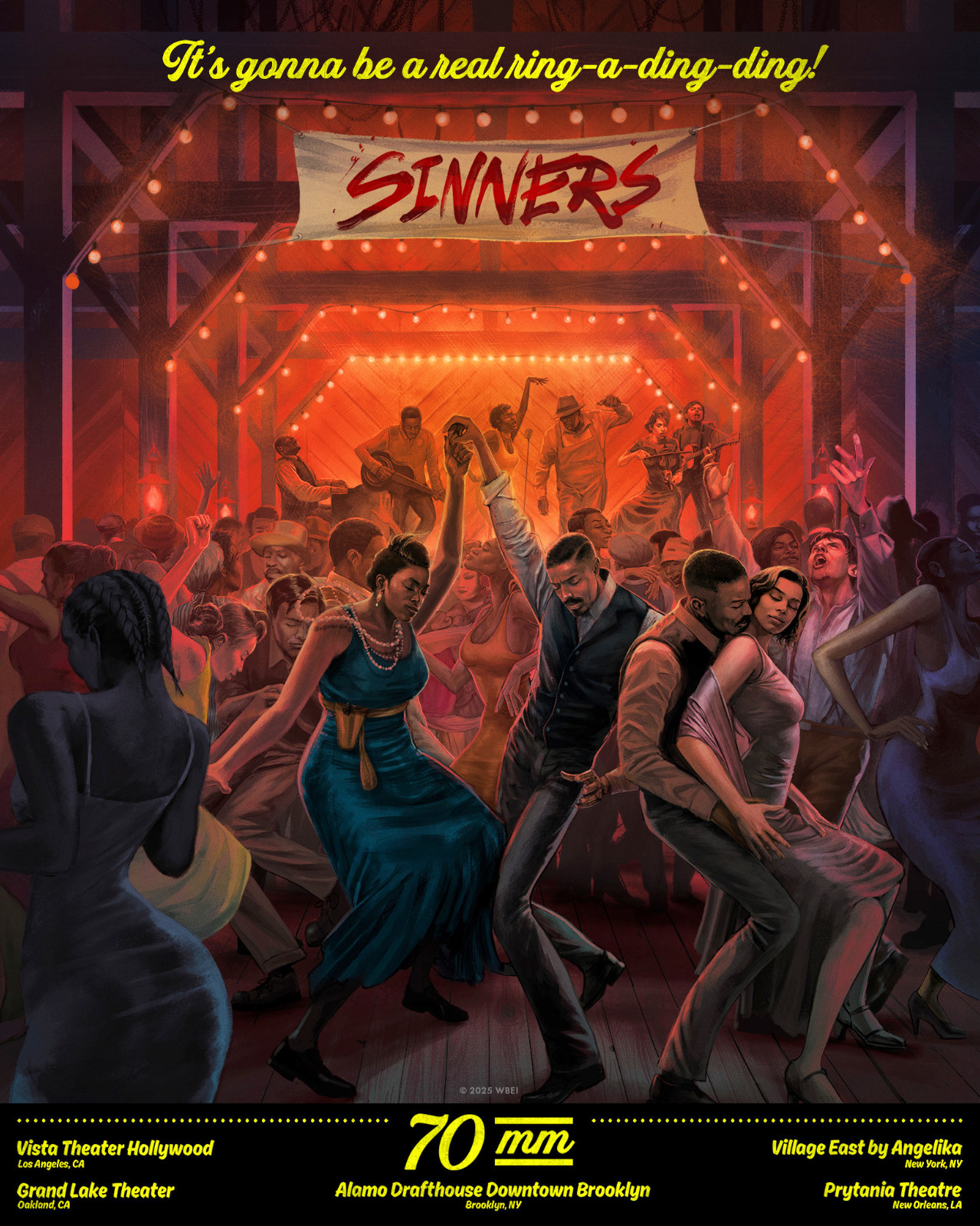Sinners 11″ x 14.5″ Collector’s Movie Poster (