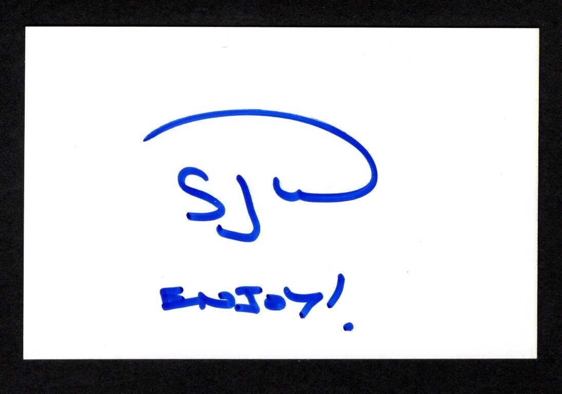 Simon J. Williamson Actor Hand Signed Autograph 2 1/8 x 3 1/4 Card Star Wars