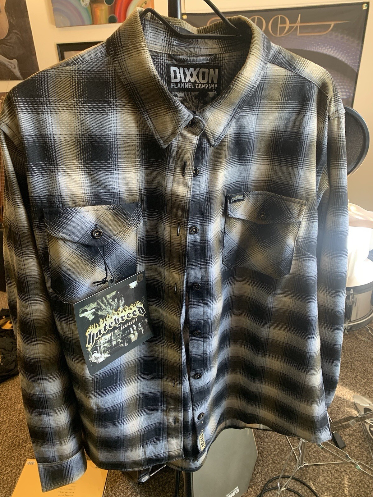 Dixxon Flannel Size XL Women’s Flannel Hatebreed The Rise Of Brutality