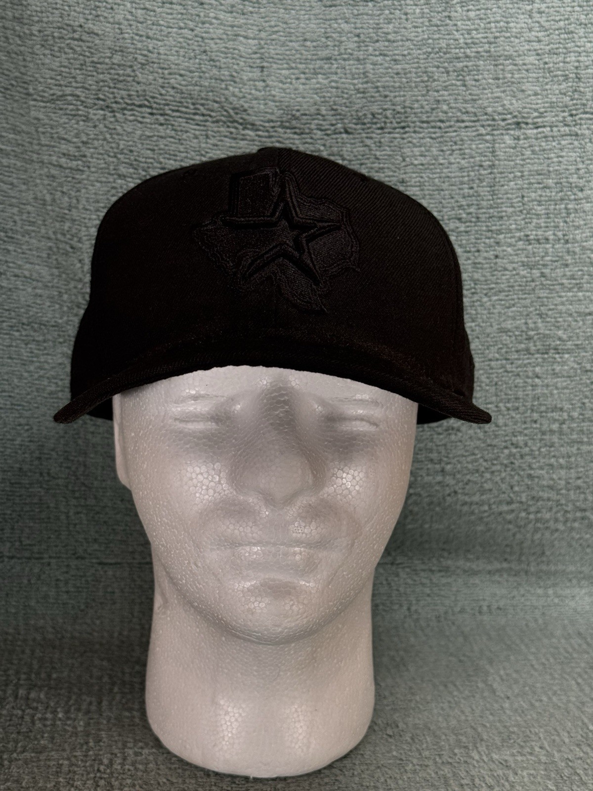 ZZ Top Dusty Hill Personally Owned & Worn Houston Astros Texas Black Fitted Hat
