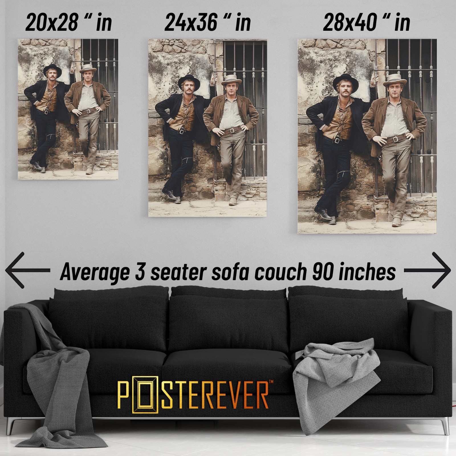 Butch Cassidy & Sundance Kid – Robert Redford Paul Newman Movie Photo Poster