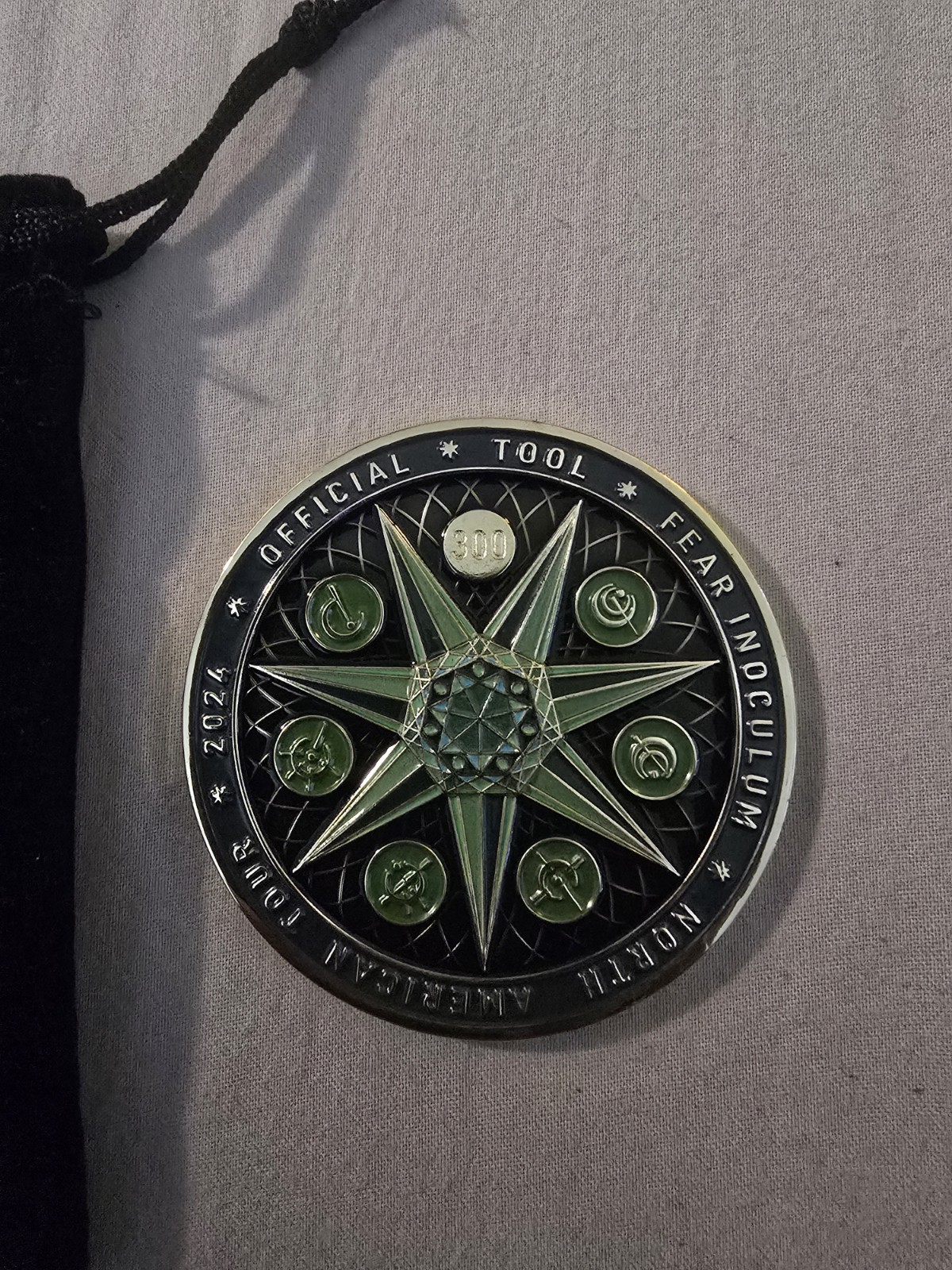 TOOL Show Coin – Los Angeles, CA. Night One. Feb, 14th 2024 – Crypto Arena