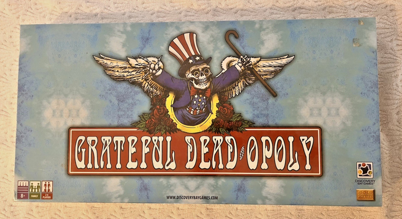 New GRATEFUL DEAD OPOLY Monopoly Board Game Brand New Factory Sealed 2009