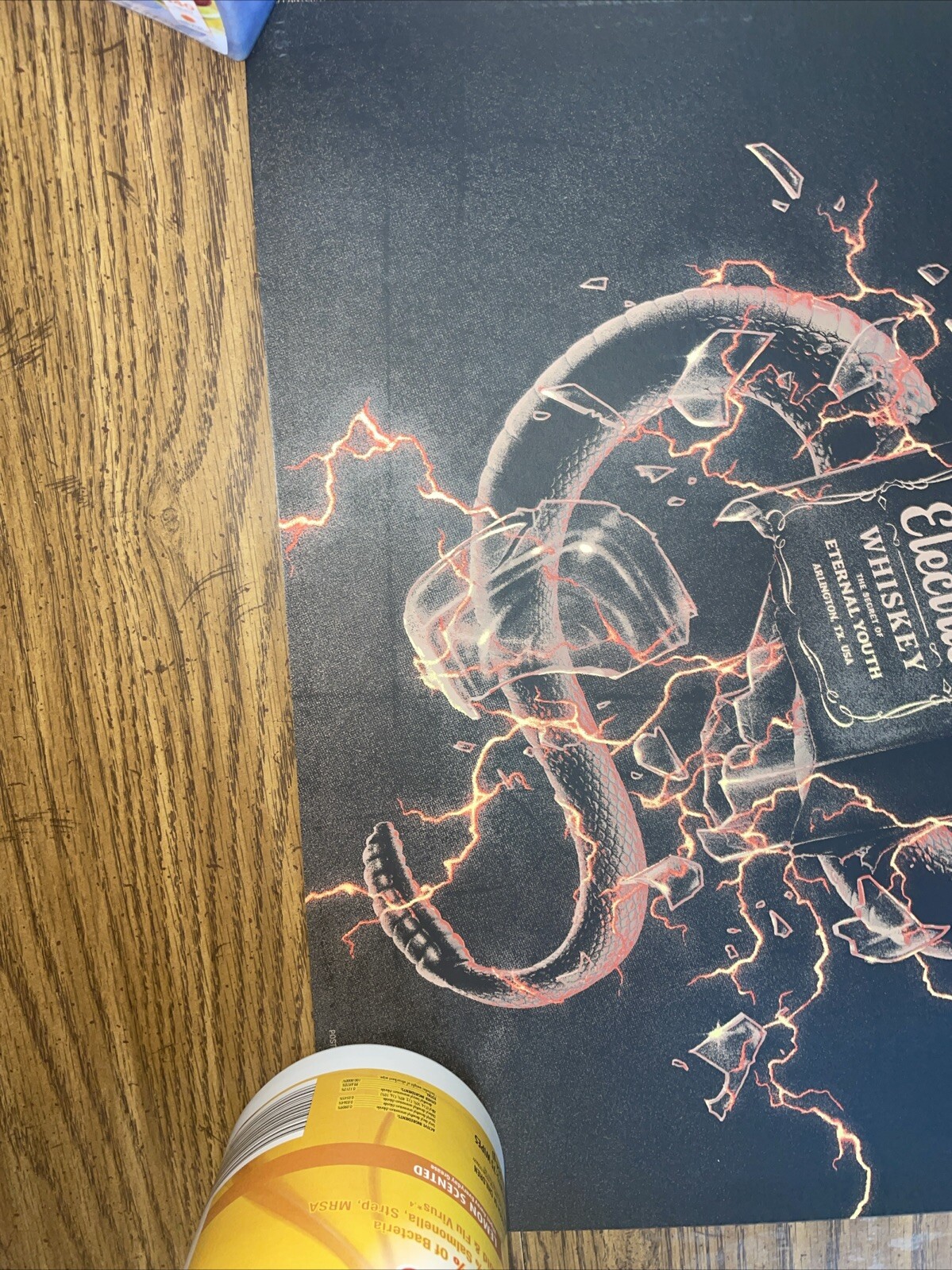 TEST PANTERA GODDAMN ELECTRIC WHISKEY POSTER VARIANT EDITION MATT RYAN TOBIN