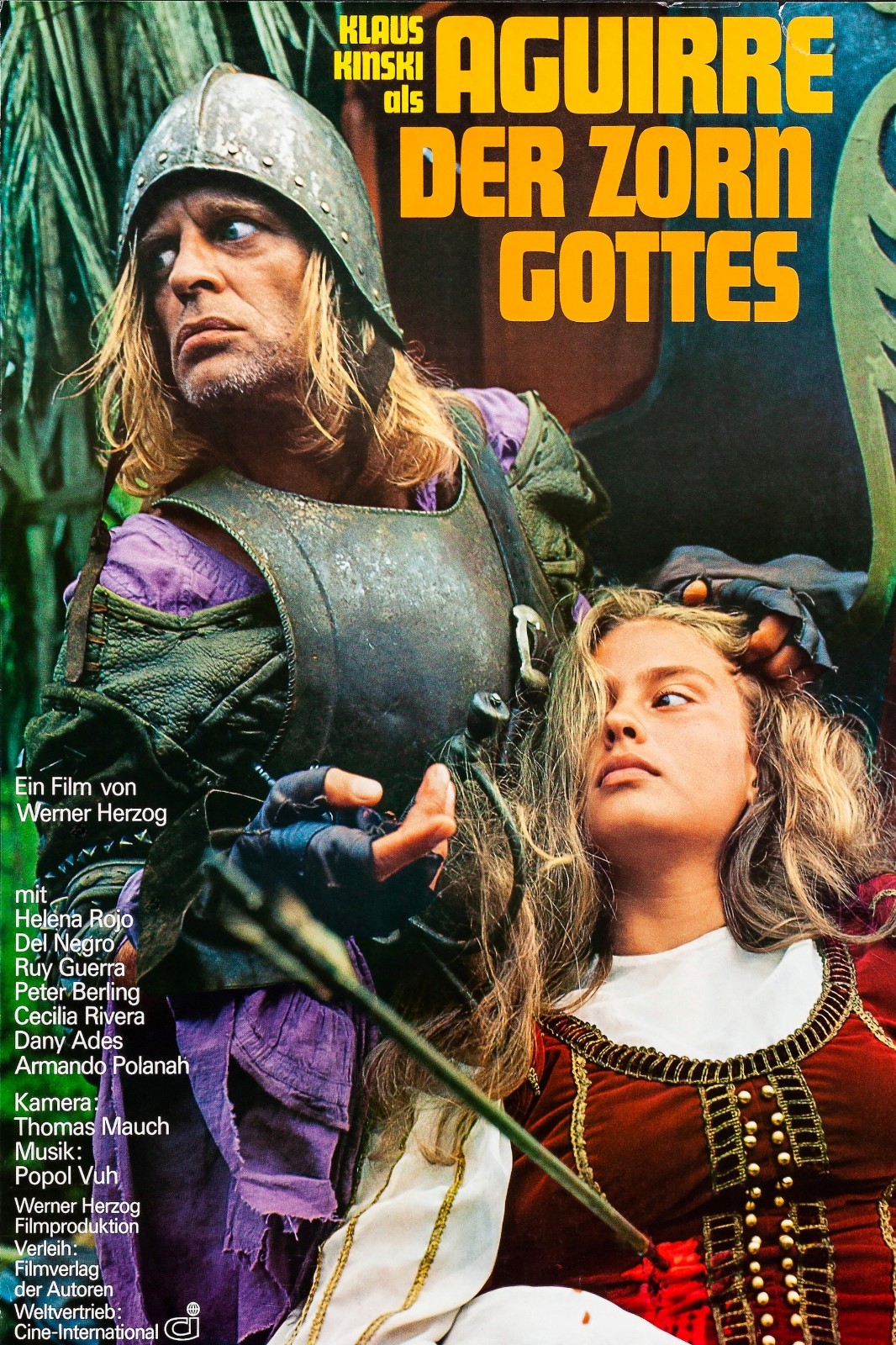 Aguirre, the Wrath of God Movie Poster — Theater Style 24×37 Inches Glossy