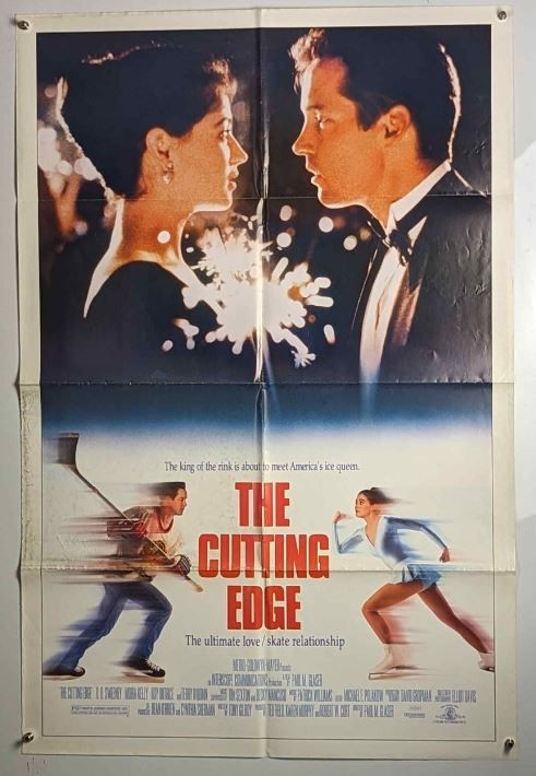 The Cutting Edge Original 1sh Movie Poster Folded Ice Skating