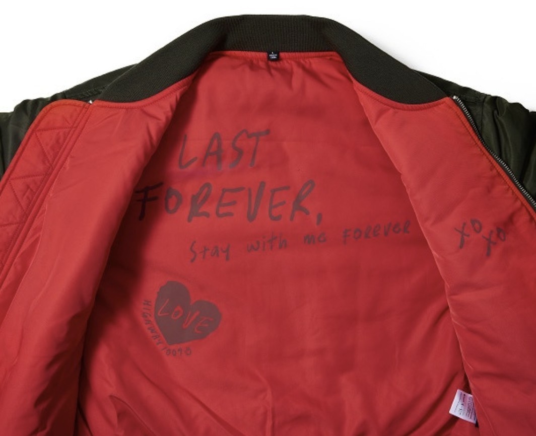 ENHYPEN NI-KI Artist-Made MA-1 Jacket M. L. XL Official Weverse New Unused