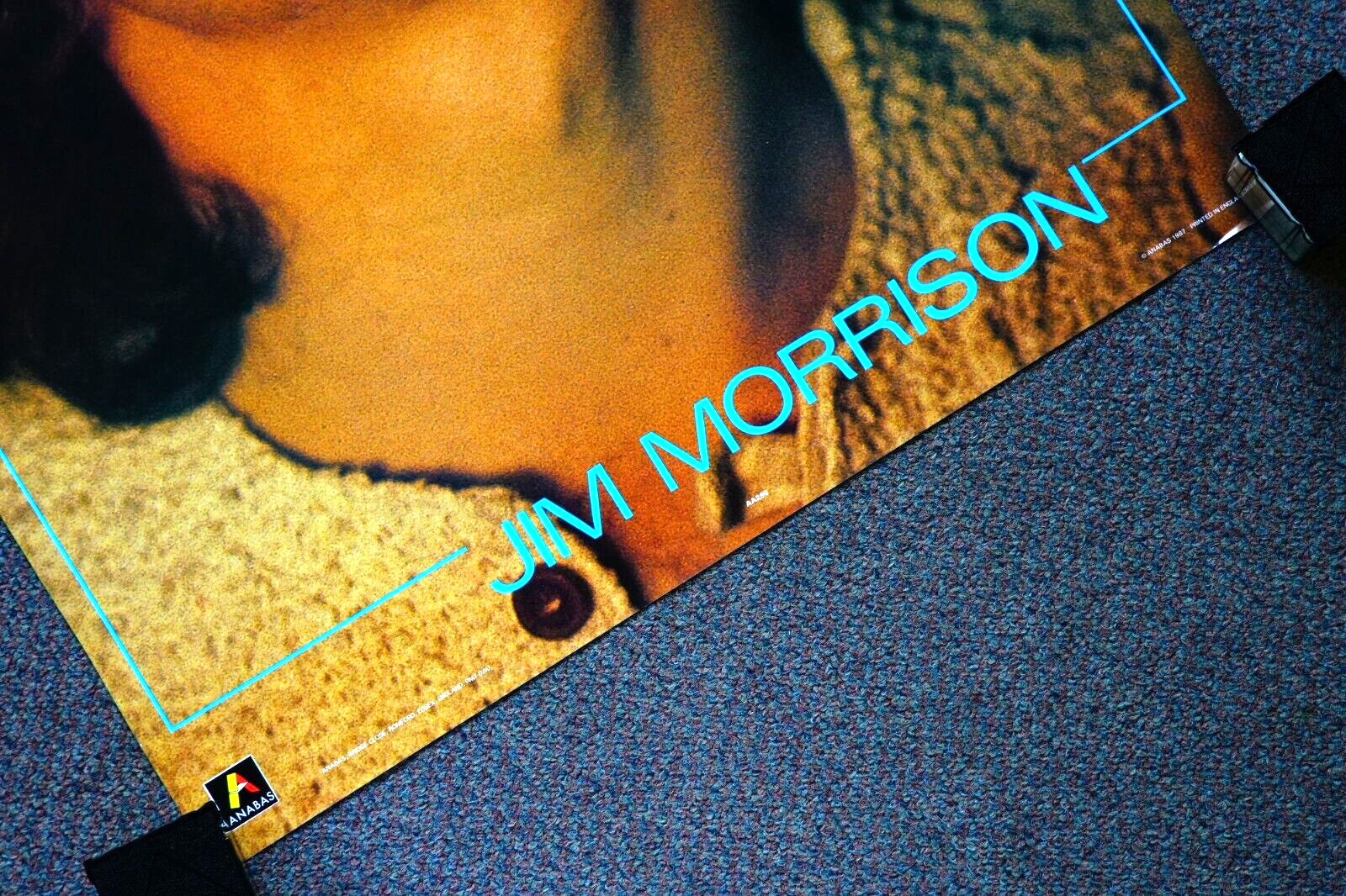 1987 Jim Morrison Doors Wall Poster Anabas England No. AA290 23×35 Inches