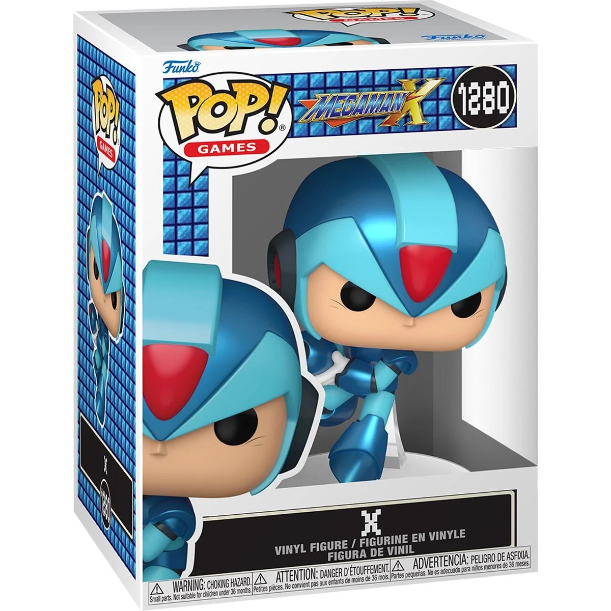 Mega Man X-Vinyl Figure-MegaMan X-Funko-POP! Games-#1280-Licensed-New In Box