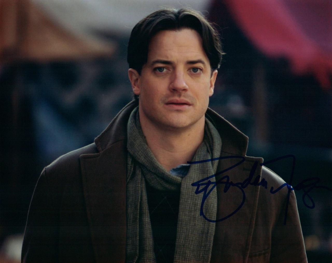 Brendan Fraser 8×10 Signed Photo autographed Picture COA