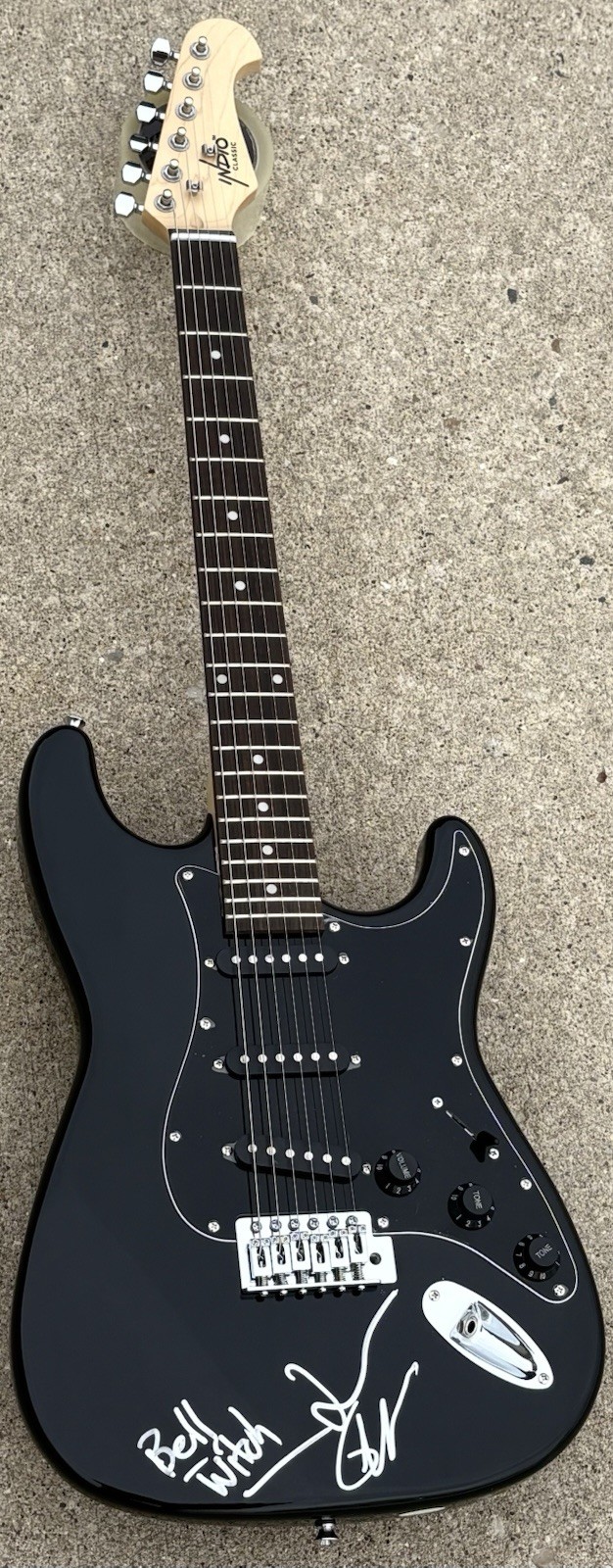 BELL WITCH Band SIGNED Guitar JSA AUTHENTICATION LETTER