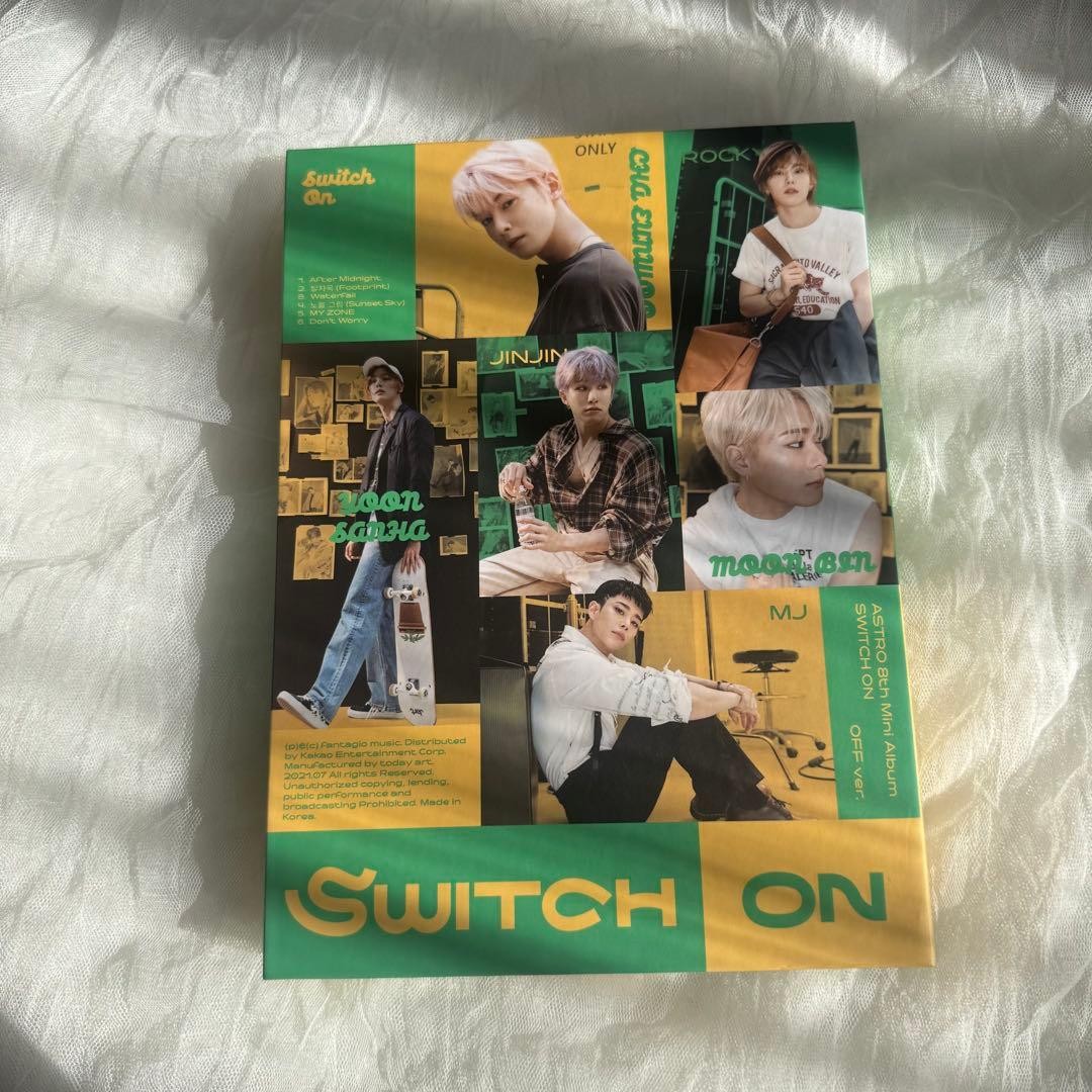 ASTRO SWITCH ON Album Yoon Sana Moon Bin