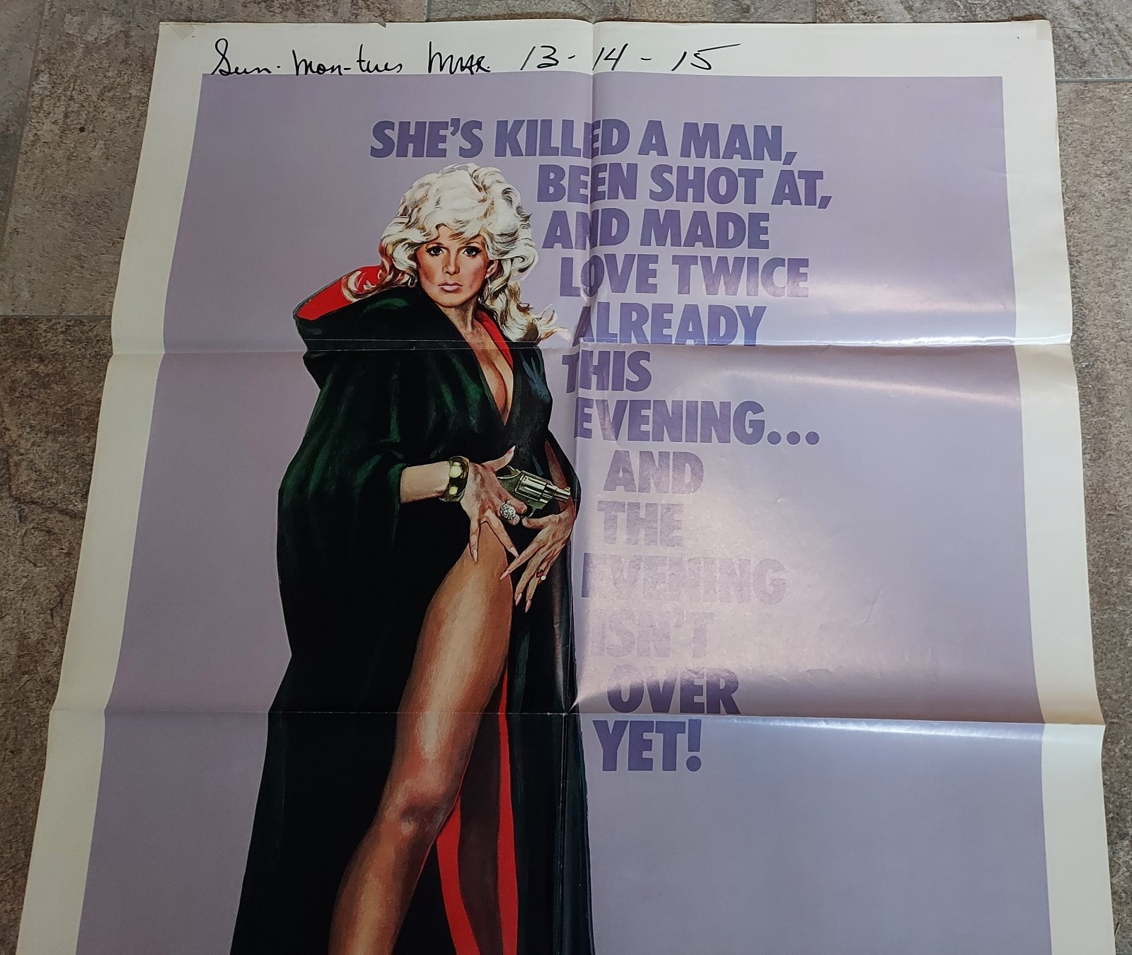 SCORCHY – Connie Stevens – ©1976 – MOVIE POSTER – 27 X 41 – listing #8624