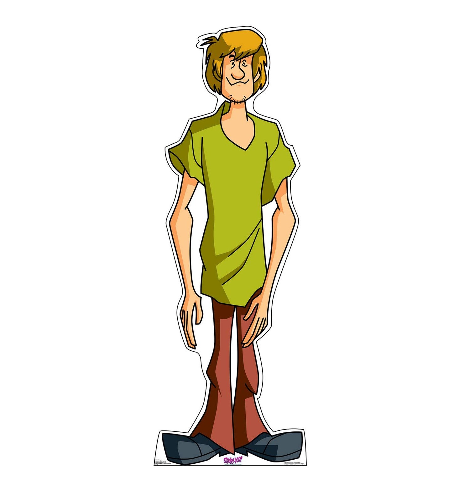 Cardboard People Shaggy Life Size Cardboard Cutout Standup – Scooby-Doo! Myst…