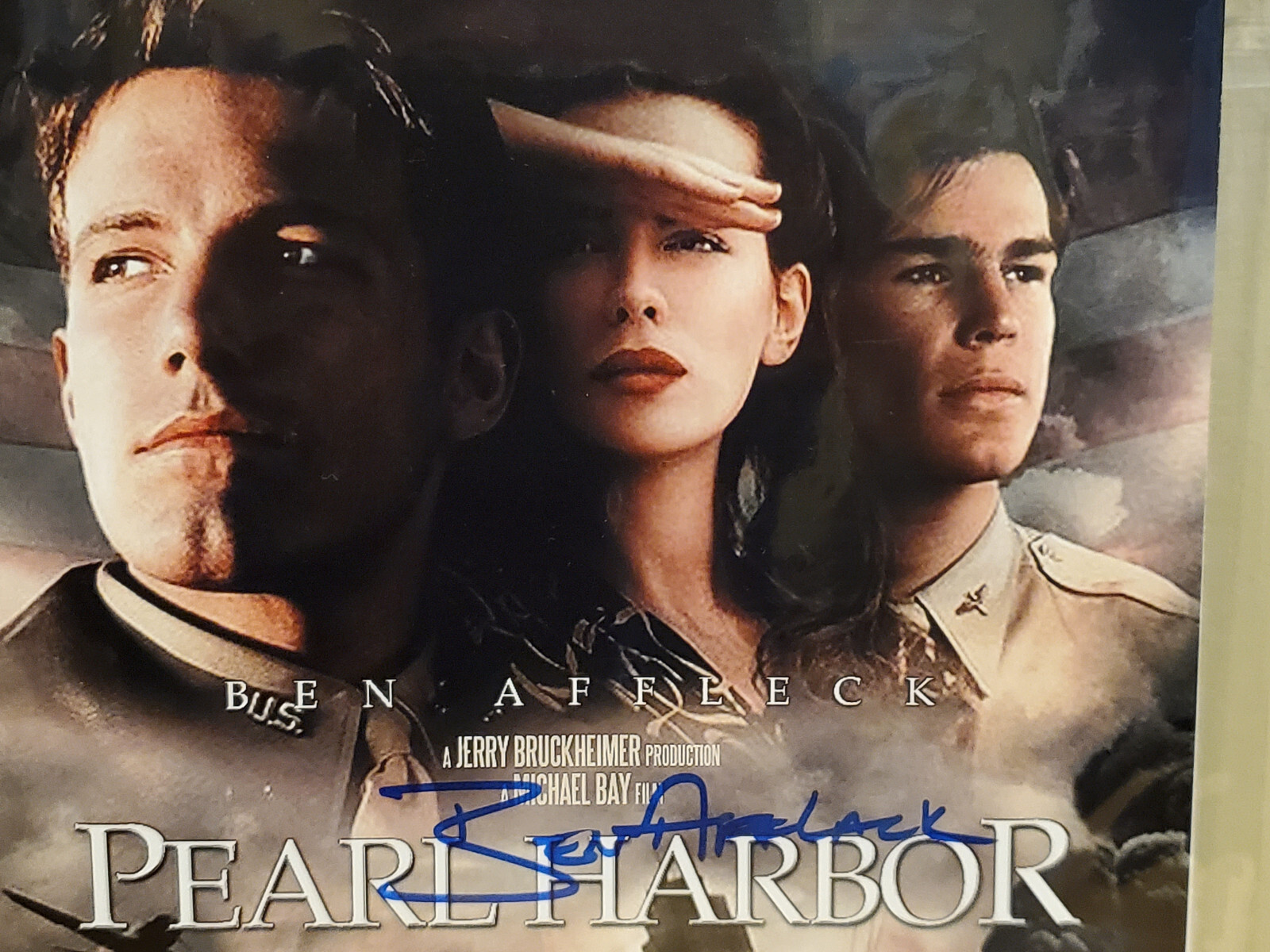 Ben Affleck Signed Autographed 8×10 Pearl Harbor Photo with RCA COA