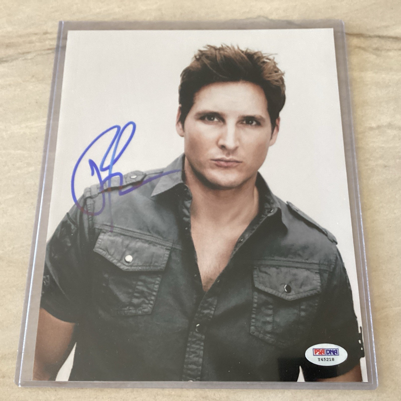 Peter Facinelli Signed Twilight Authentic Autographed 8×10 Photo PSA/DNA #Y45218