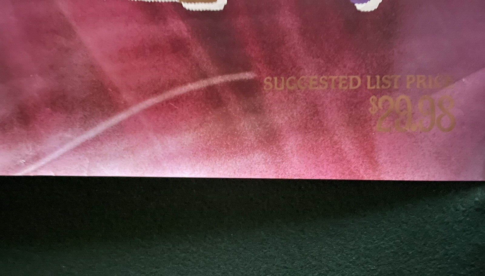 Prince And The Revolution Live ORIGINAL 1985 Record Store Promo Poster 26”X 36”