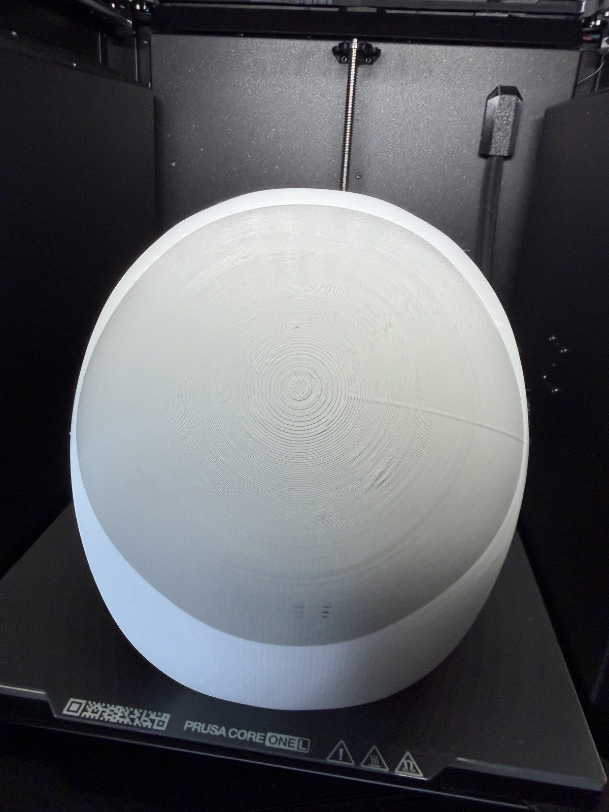 3D Printed Iron Man Helmet Raw PLA Kit 3‑Piece Fits 24” Head AS‑IS