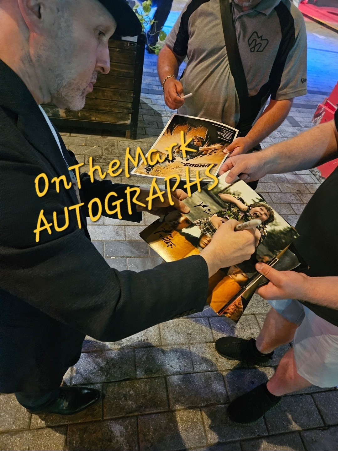 Jeff B Cohen Hand Signed Autograph 8×10 Photo In Person Proof The Goonies Chunk