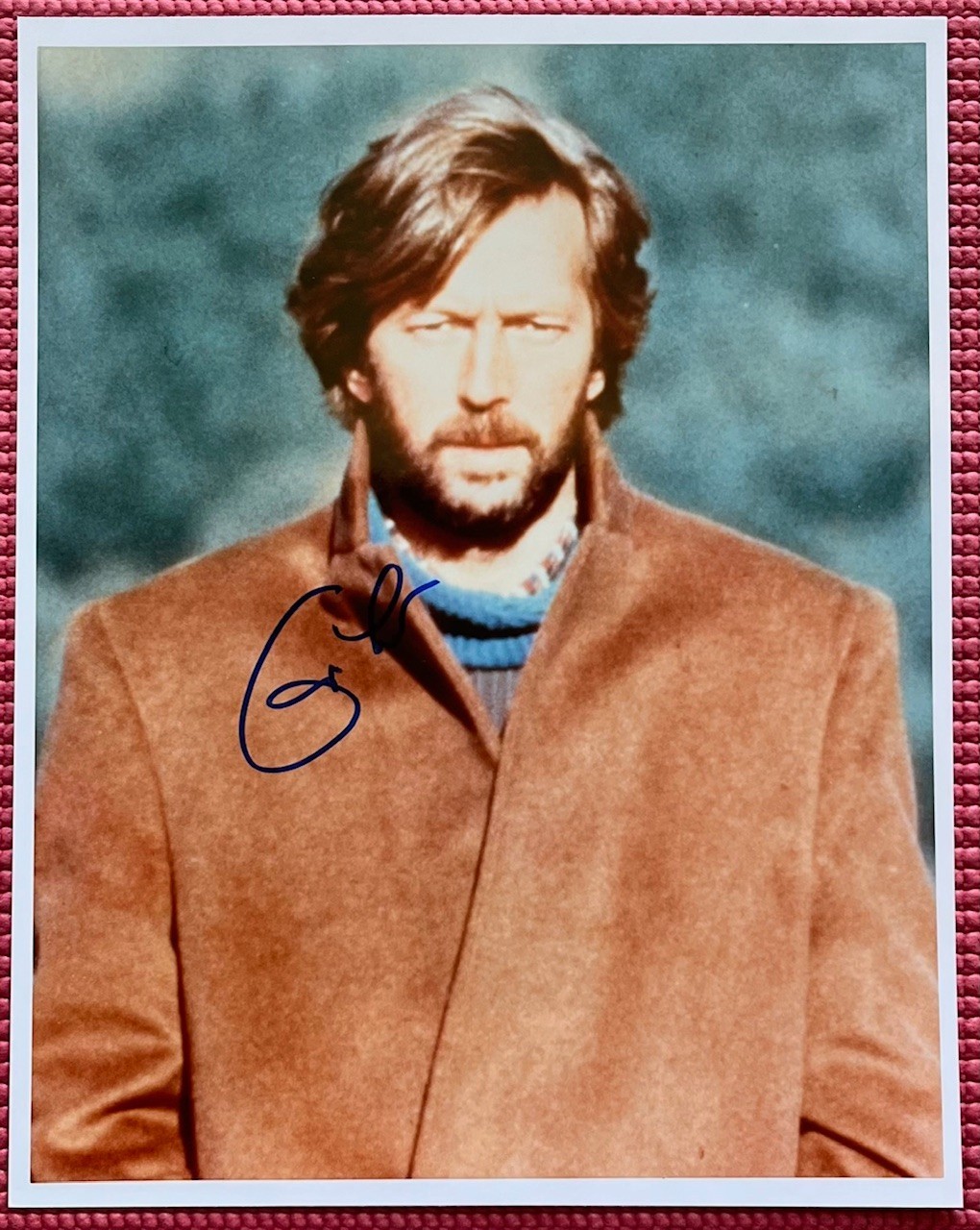 ERIC CLAPTON signed 8″x 10″ autographed color photo TODD MUELLER LOA