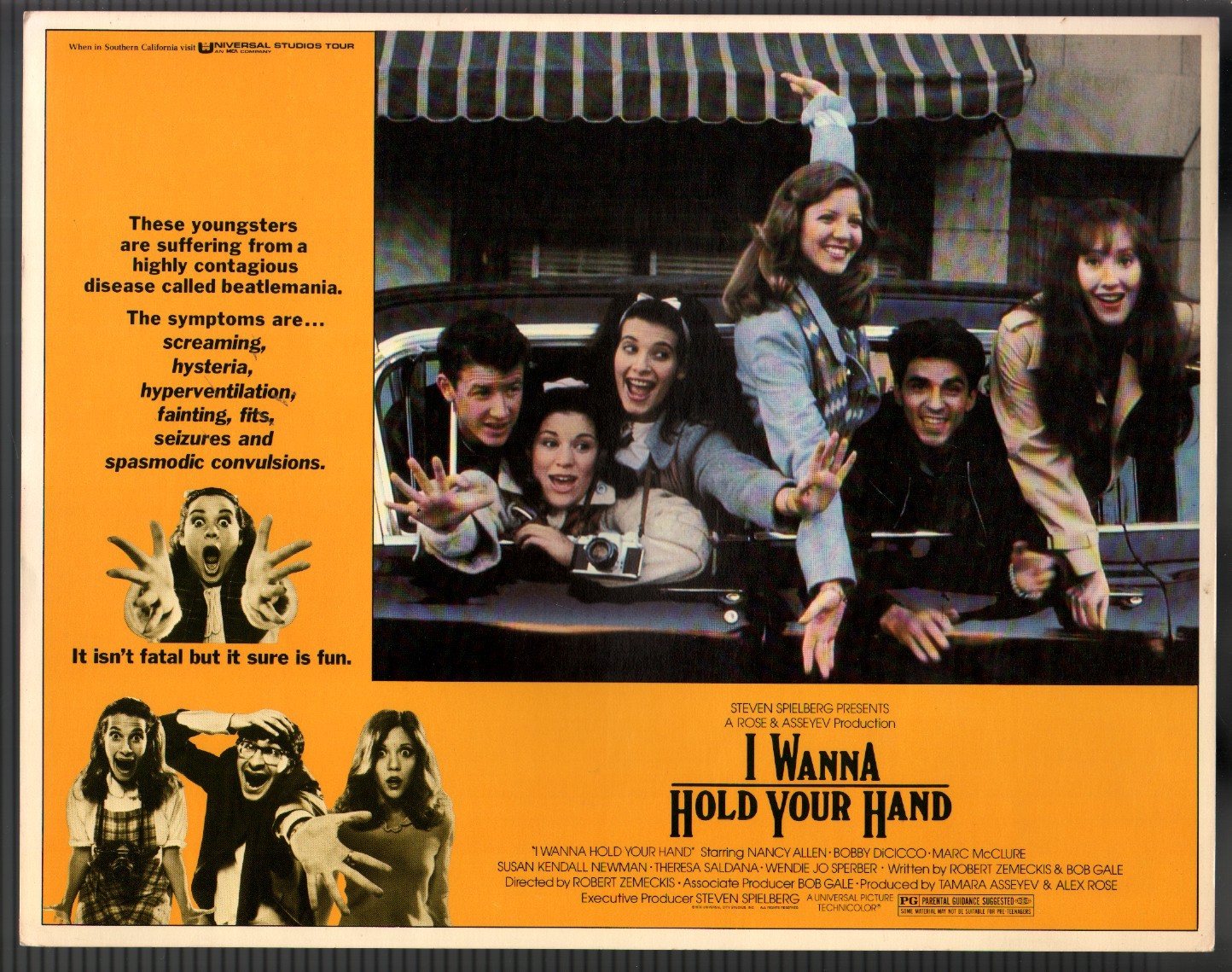 I Wanna Hold Your Hand-Lobby Card-1978-Nancy Allen-Eddie Deezen-Bobby Di Cicco