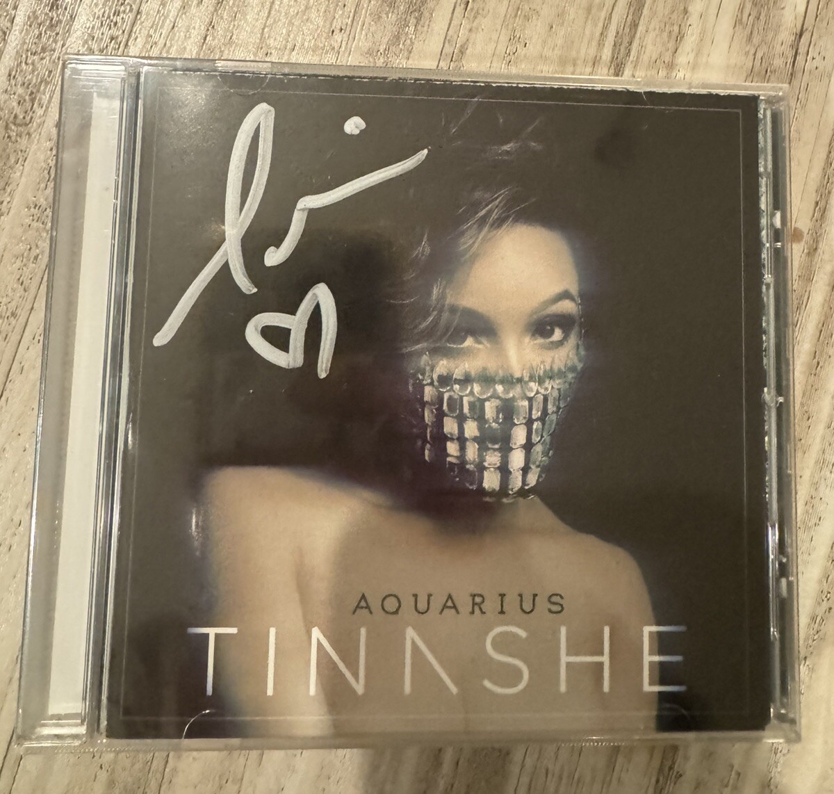 SIGNED Aquarius CD – AUTOGRAPHED by Tinashe