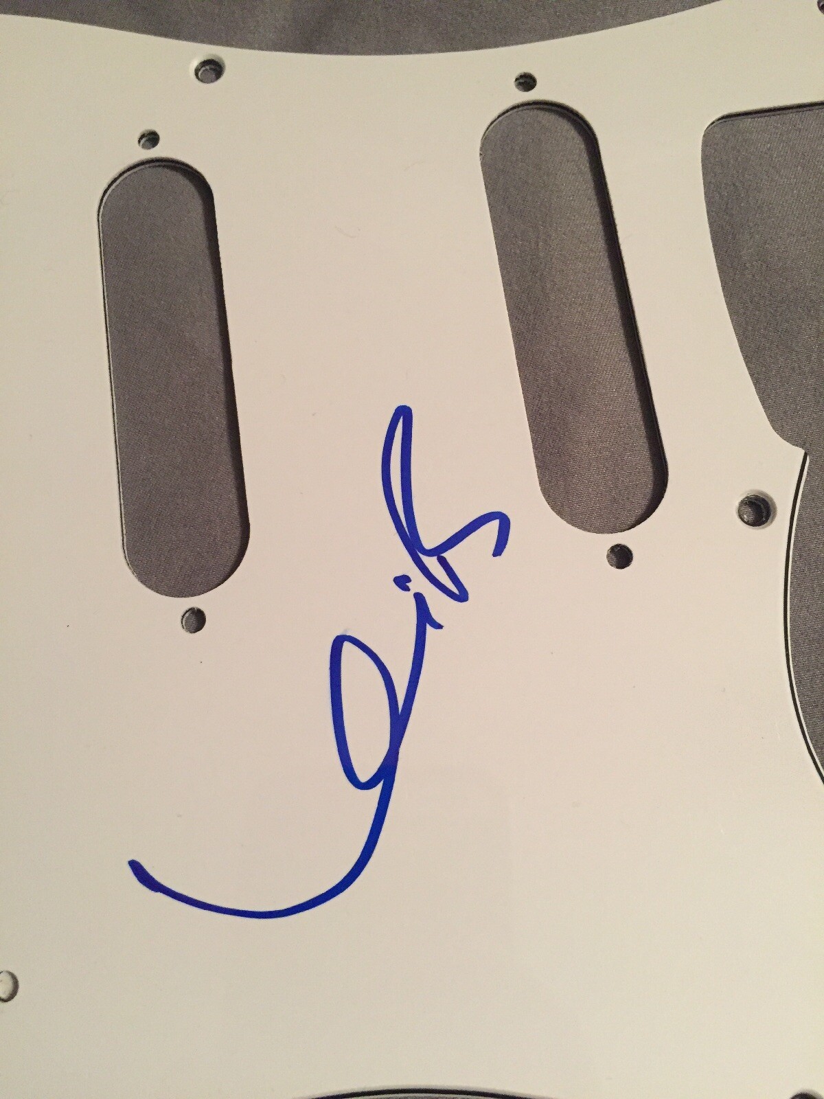 Kevin Bacon Signed Autographed Pickguard Movie Star Bacon Brothers