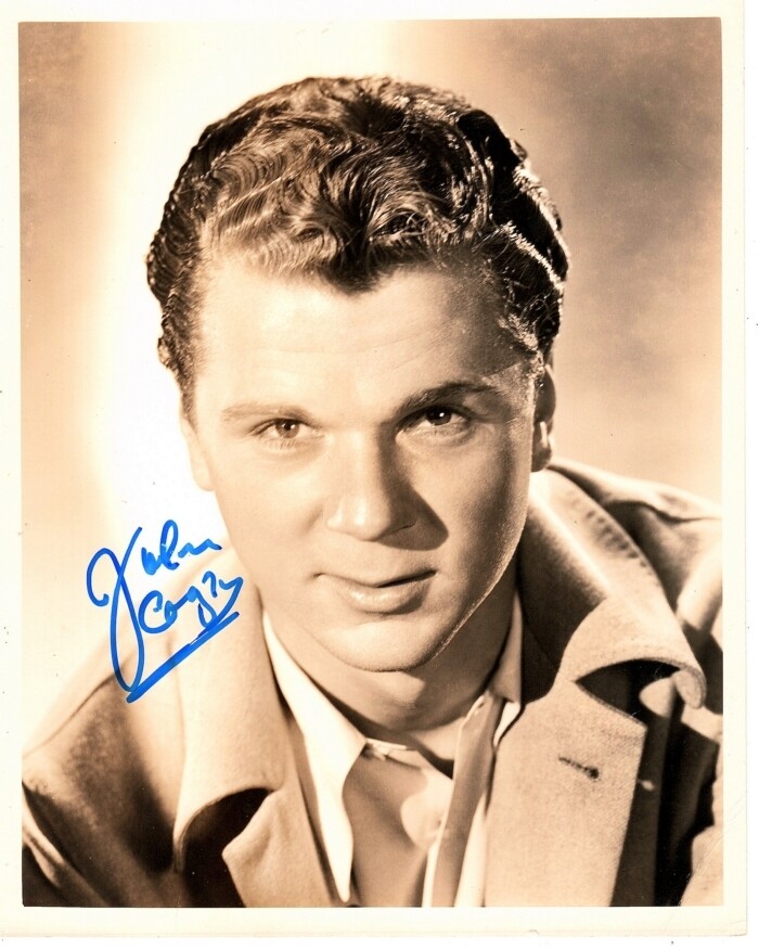 C- Jackie Cooper Autograph 8×10 PHOTO w/COA