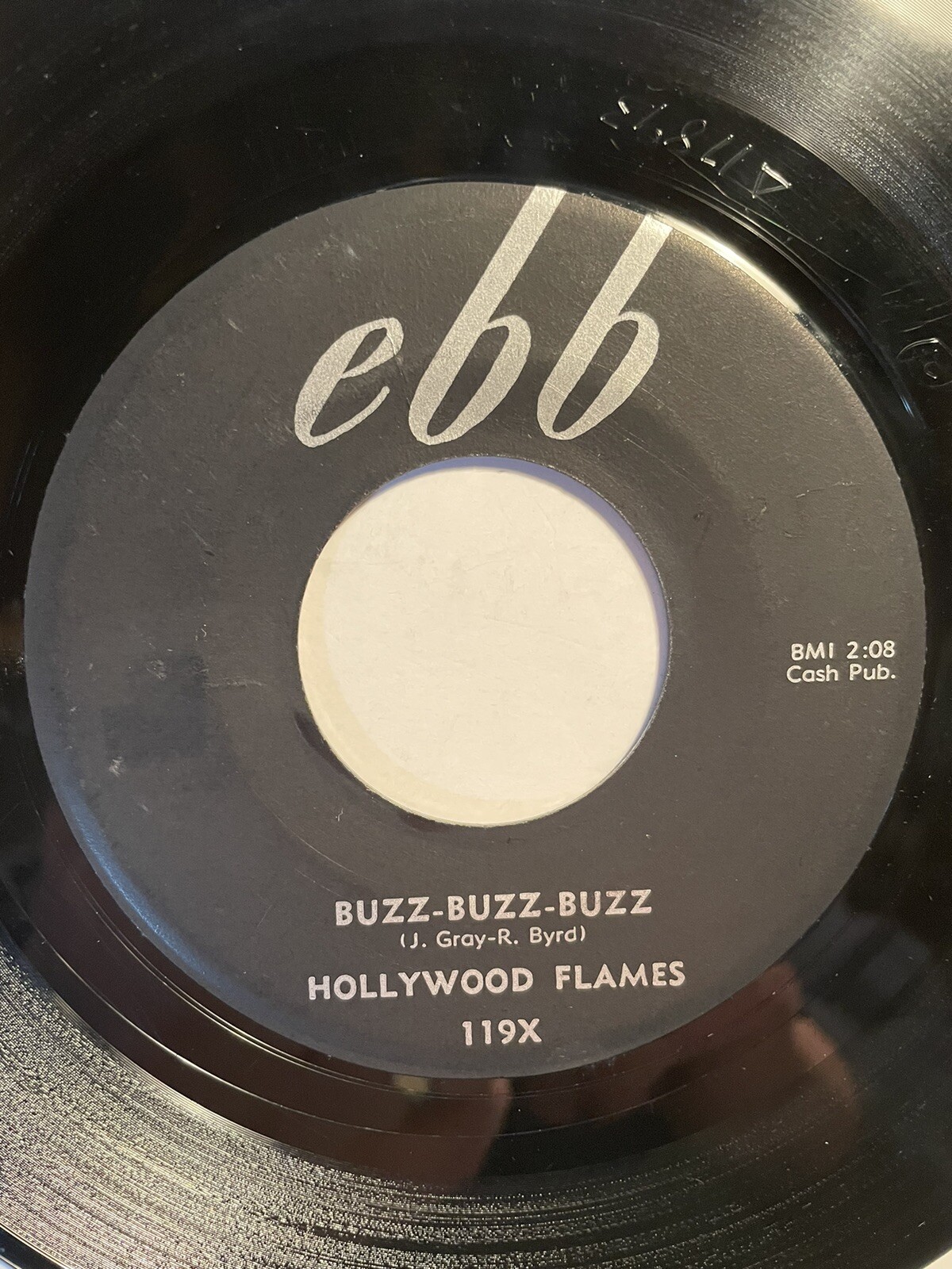 Hollywood Flames “Buzz-Buzz-Buzz” Ebb 7” 45 Strong VG+