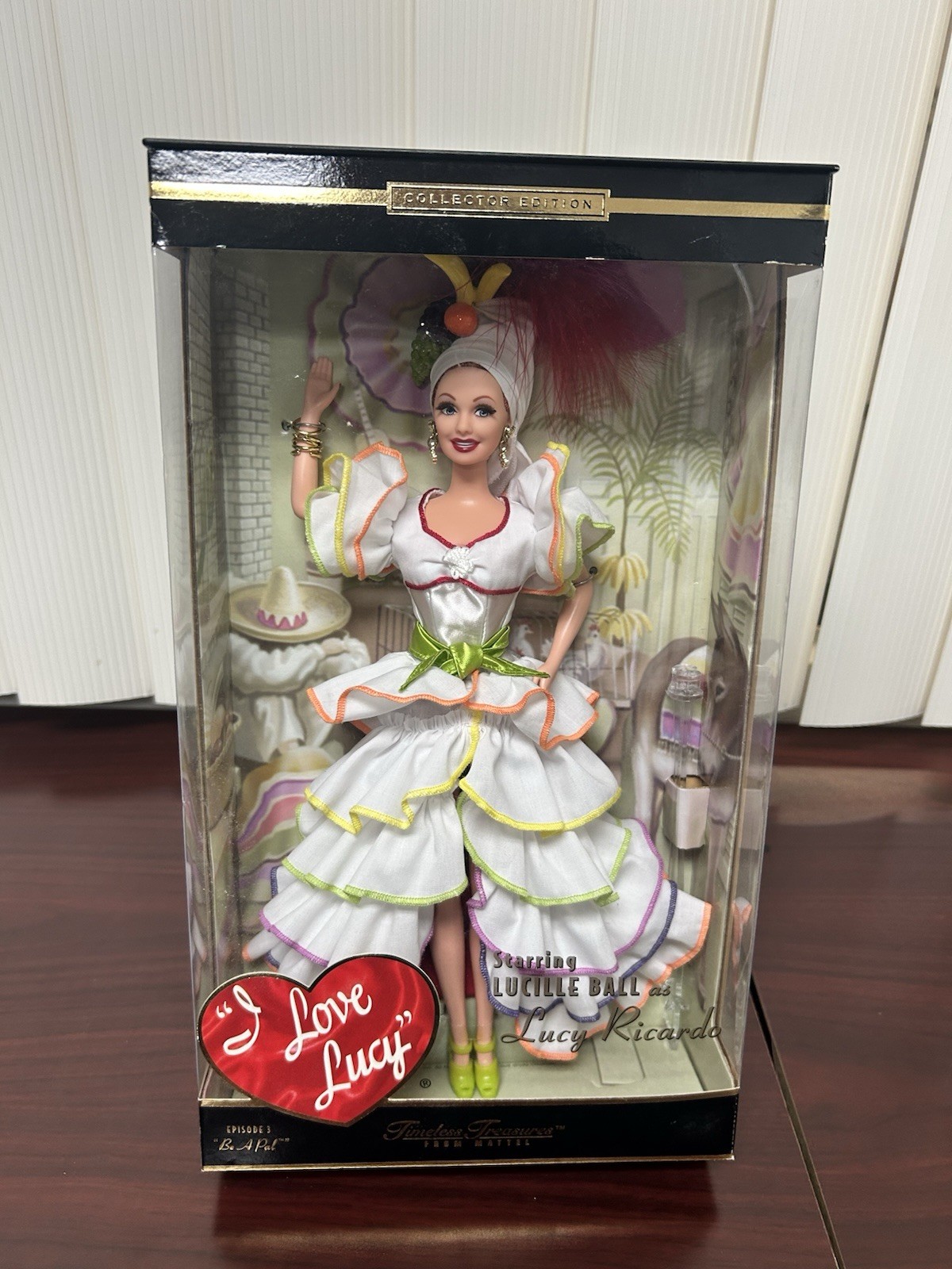 2001 Barbie I LOVE LUCY “Be a Pal” Mattel Timeless Treasures Collector Edition