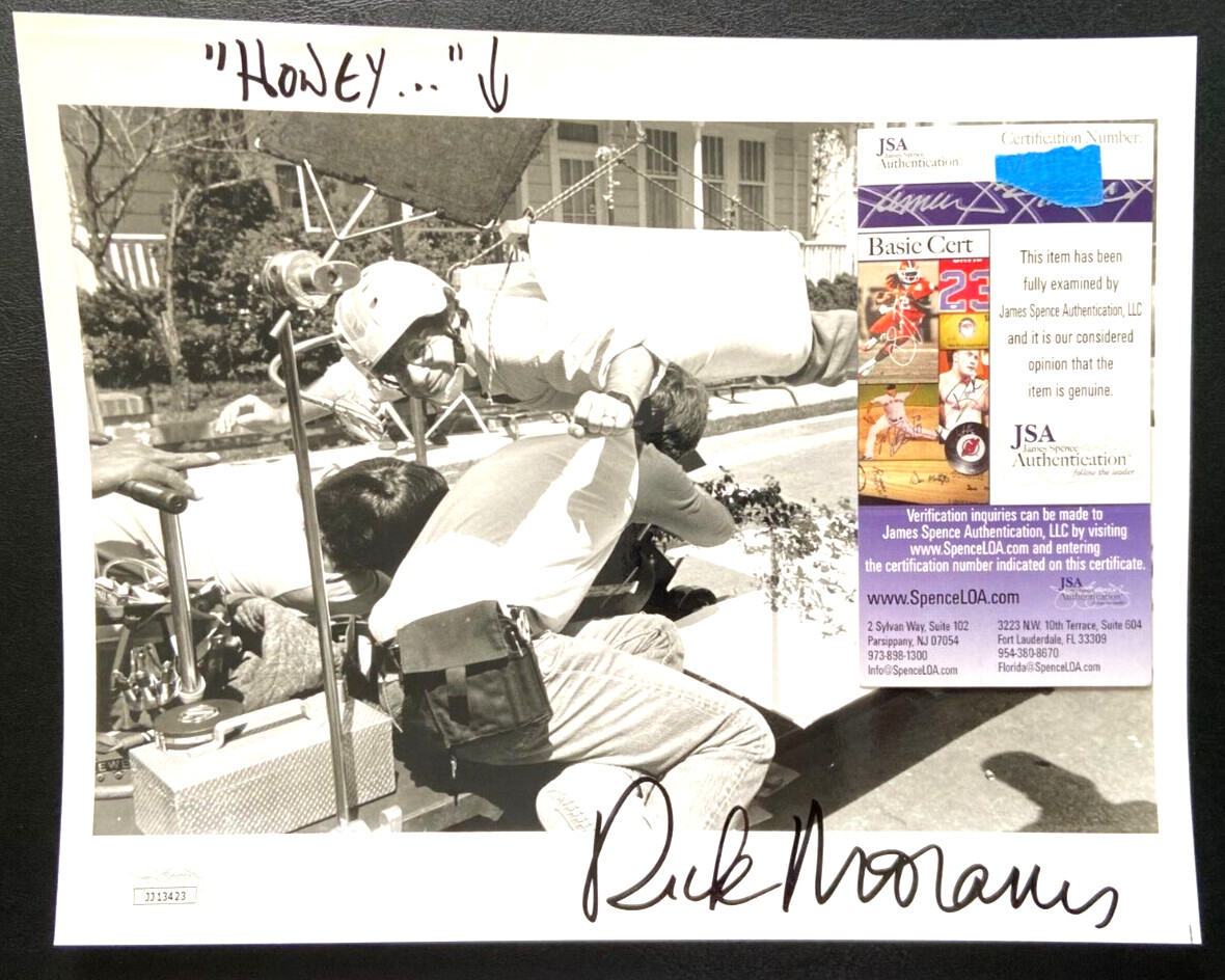 RICK MORANIS SIGNED 8X10 PHOTO HONEY I SHRUNK THE KIDS SPACEBALLS JSA *RARE*